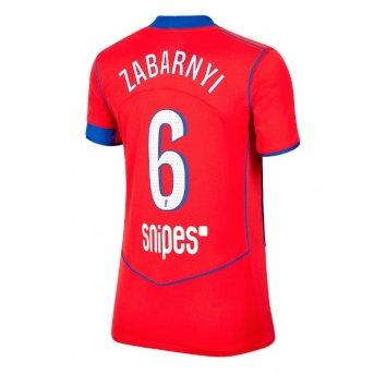 Billige Fotballdrakt Paris Saint-Germain Illia Zabarnyi #6 Replika Tredjedrakt Dame 2025-26 Kortermet